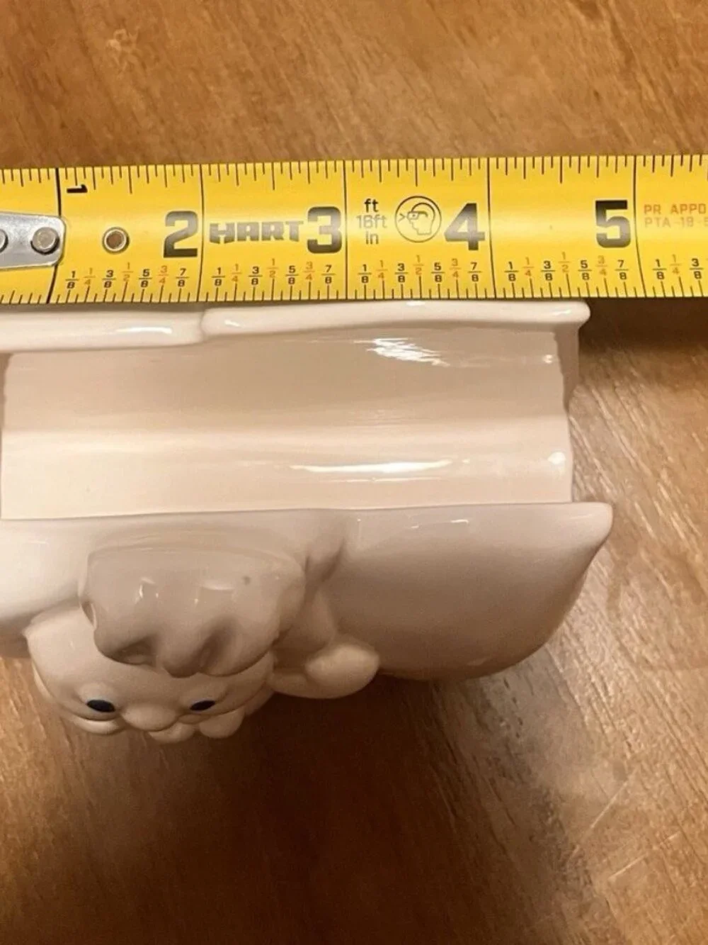 The Pillsbury Company White Porcelain Doughboy Napkin Holder 1988